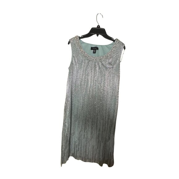 NWT R&M Richards Women's Lustrous Grace Jacket Dress Set, Seafoam sz 16 - Picture 5 of 5